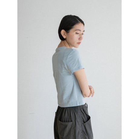 《予約販売》border soft minimal tee/3colors_nt2551