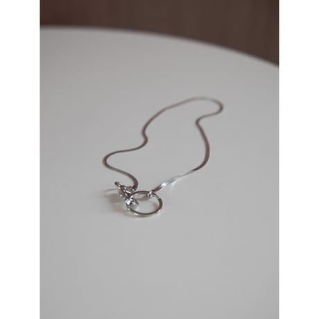 《予約販売》key snake necklace_na0650