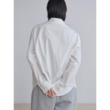 《予約販売》cotton pocket shirt/2colors_nb0358