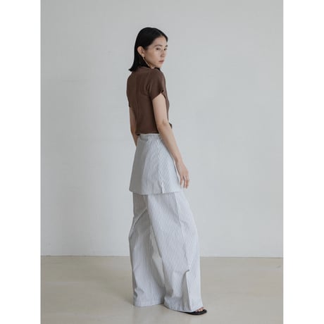 《予約販売》docking stripe pants/2colors_np1121