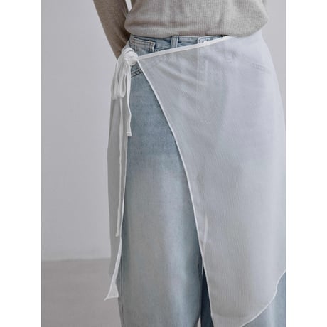《予約販売》sheer layered skirt_ns0100