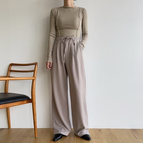 《予約販売》buckle mule_na0423