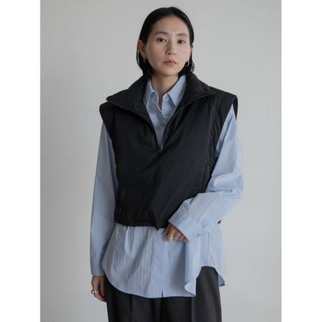 《予約販売》2way mannish down vest/2colors_nt2221