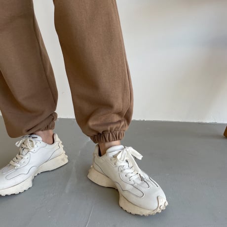 【nokcha original】“latte de the vert”jogger pants/3colors_np0454