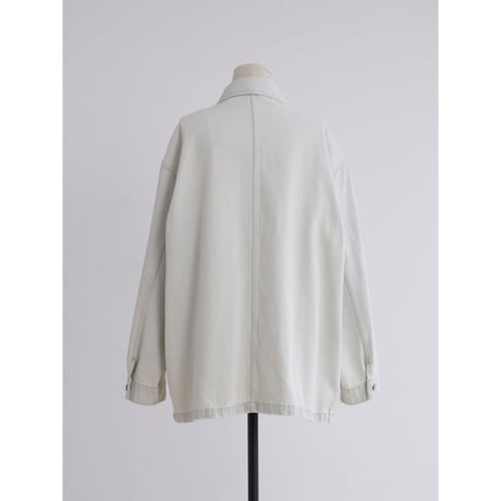 《予約販売》mannish middle denim jacket/2colors_no0518