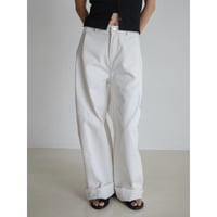 《予約販売》accent oval twill pants/2colors_np1143
