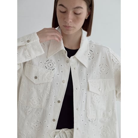 《予約販売》punching cotton jacket_no0521