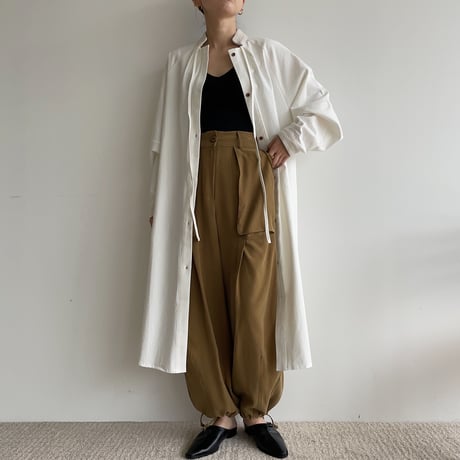 【nokcha original】2way pocket pants/olive khaki_np0666