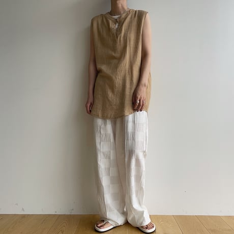 《予約販売》botan mannish tank top/2colors_nt1743