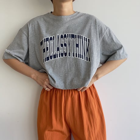 《予約販売》minimal logo tee/3colors_nt1036