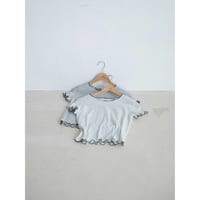 《予約販売》piping border tee/2colors_nt2562