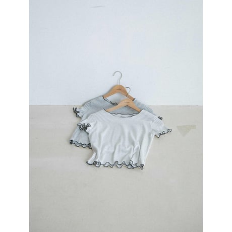 《予約販売》piping border tee/2colors_nt2562