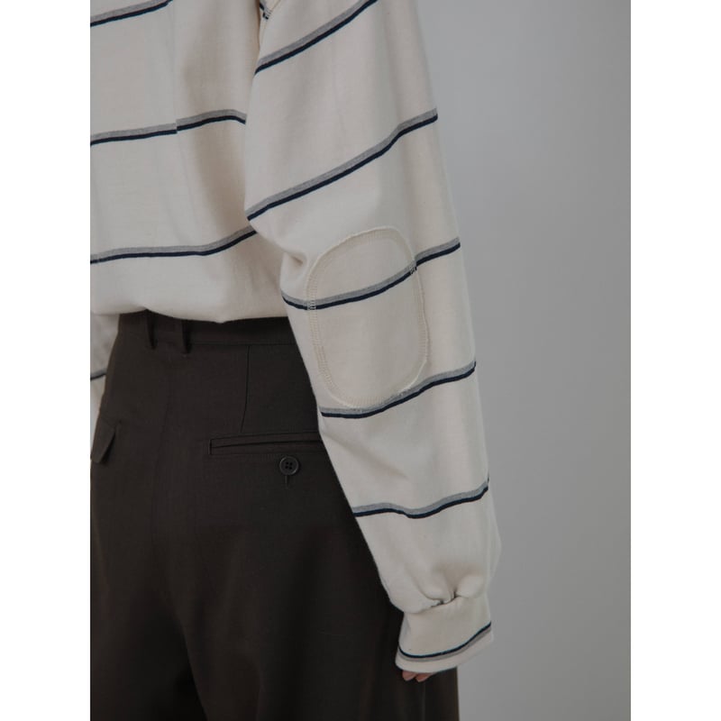 NOKCHA original】elbow patch border tops_nt2236