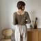 《予約販売》bi-color lib knit/2colors_nt0819