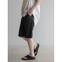 《予約販売》stripe mannish half pants/2colors_np1008