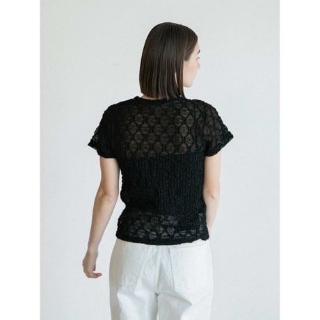《予約販売》lacy minimal tee/2colors_nt2564