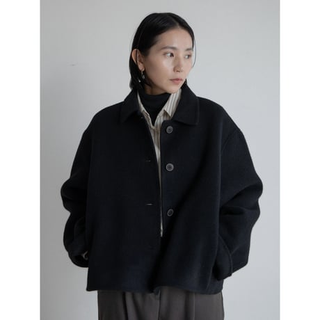 《予約販売》HANDMADE croped wool coat_no0427