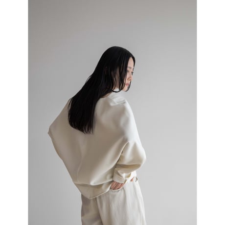 《予約販売》v neck over tops/2colors_nt2037