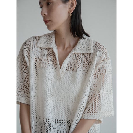 《予約販売》crochet over tops/2colors_nt2343