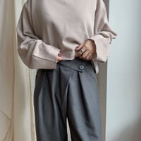 ✳︎予約販売✳︎wrap crop pants/2colors_np0062