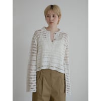 《予約販売》crochet knit tops/2colors_nt2295