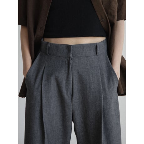 《予約販売》mannish tuck half pants/2colors_np1109