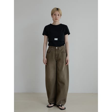 《予約販売》vintage like cocoon jeans/2colors_nj0139