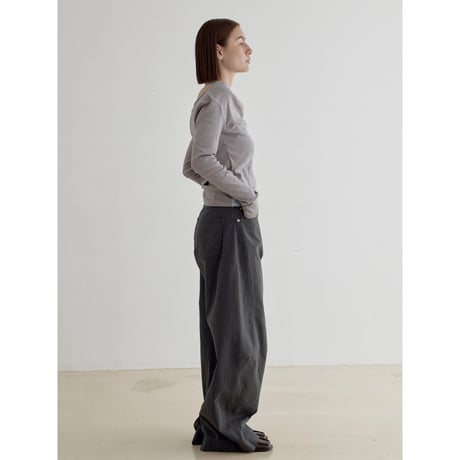 《予約販売》cotton oval pants/2colors_np1238