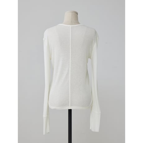 【NOKCHA original】custom sheer tops/3colors_nt2483