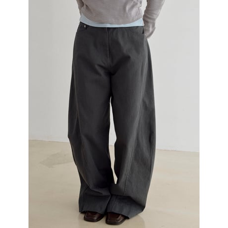 《予約販売》cotton oval pants/2colors_np1238