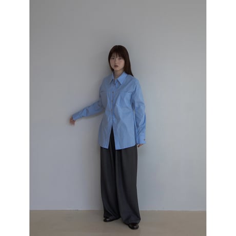 《予約販売》ivy stripe 2way shirt/2colors_nb0228