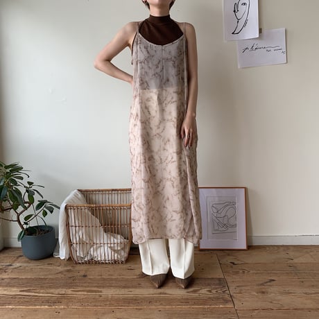 《予約販売》back cross knit tank top/2 colors_nt0370