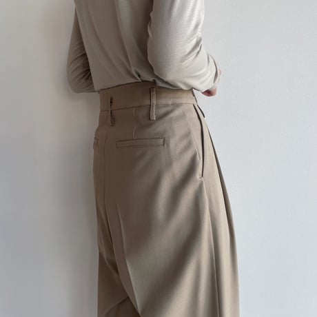 《予約販売》quality wide pants_np0950