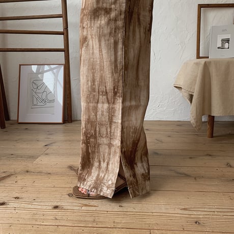 taidai slit pants /2colors_np0207