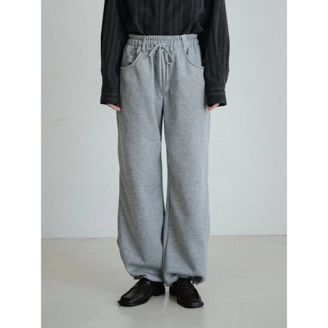 《予約販売》warm 2way mannish sweat pants/2colors_np1184