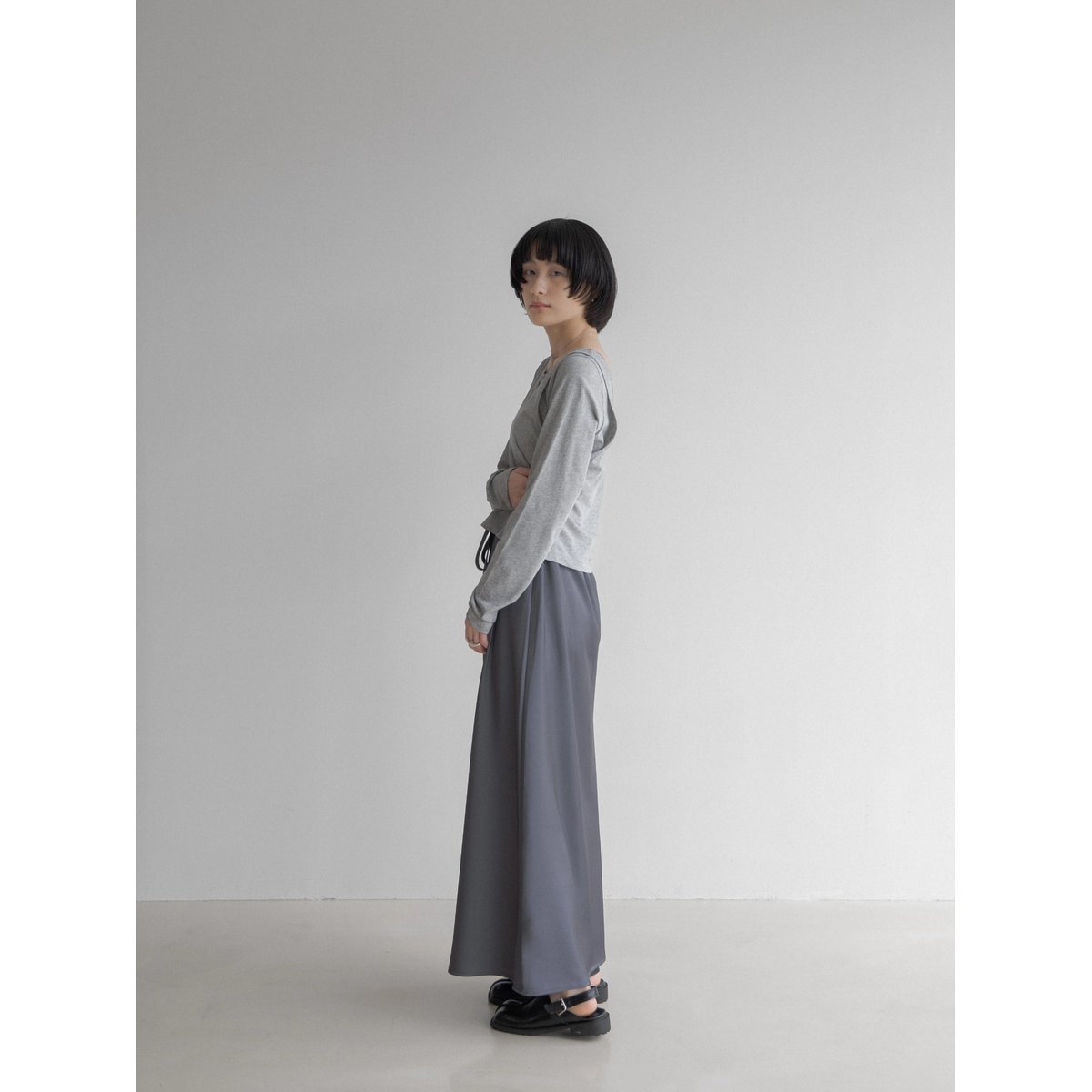 予約販売》unique layered tops/2colors_nt2018 | NOKCHA