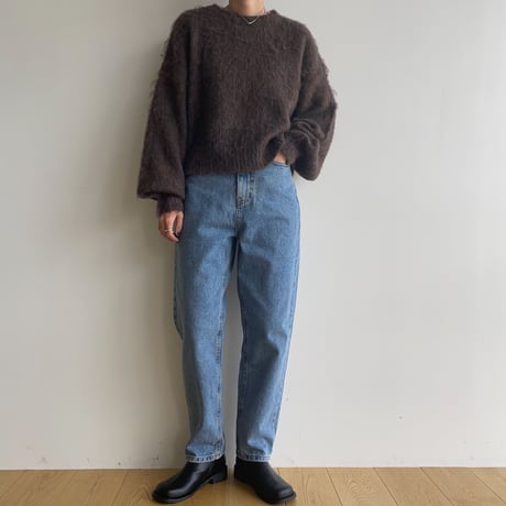 《予約販売》quality oval jeans/2colors_np0916