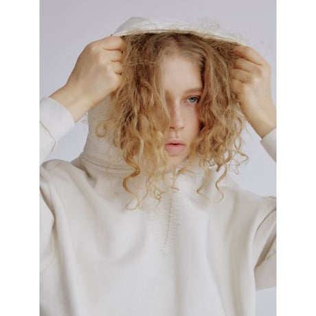 - AUTHENTIC series - mannish sweat hoodie/2colors_an0052