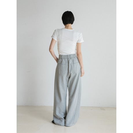 《予約販売》accent gather minimal tee/2colors_nt2549