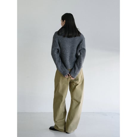 《予約販売》cocoon cotton pants/2colors_np1196