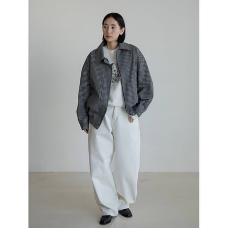 《予約販売》check over blouson/2colors_no0442