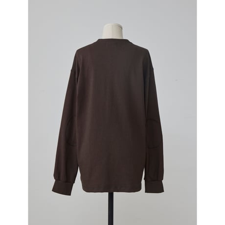 【NOKCHA original】elbow patch border tops_nt2486