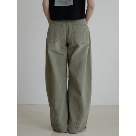 《予約販売》vintage like cocoon jeans/2colors_nj0139