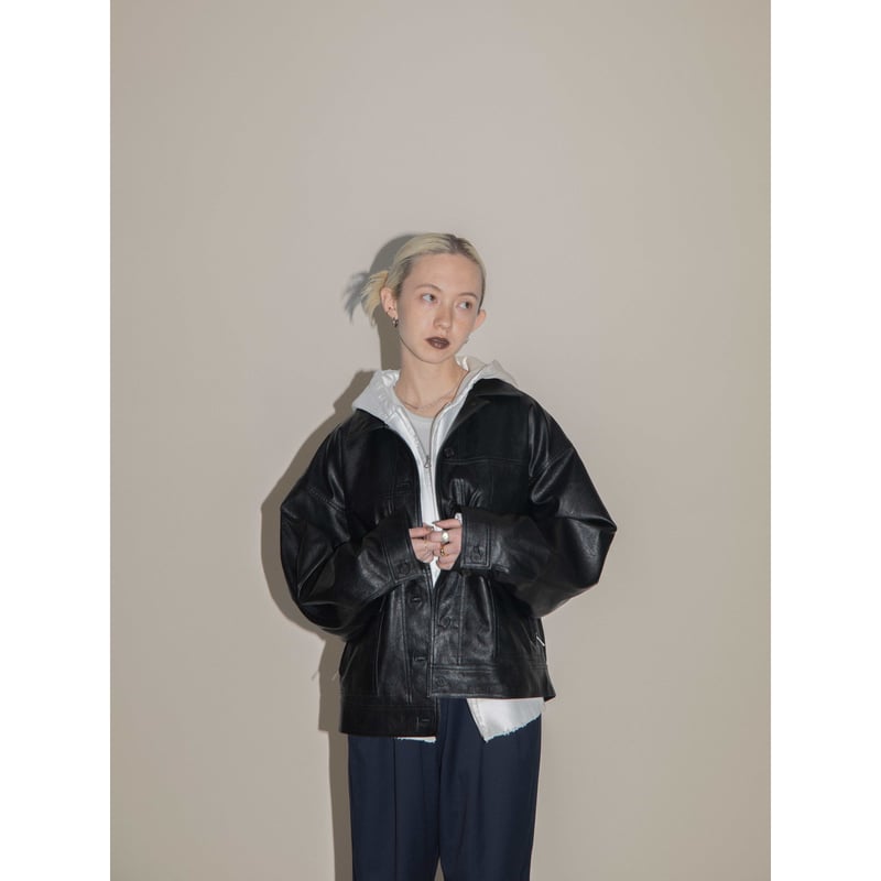 AUTHENTIC series - old like eco leather jacke