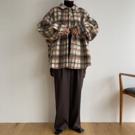 《予約販売》check over shirt jacket/2colors_no0258