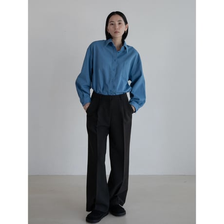 《予約販売》tuck melange pants_np1072