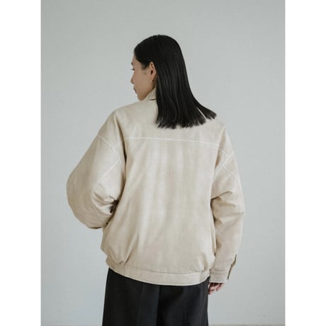 《予約販売》quilting linner fake leather jacket/2colors_no0480