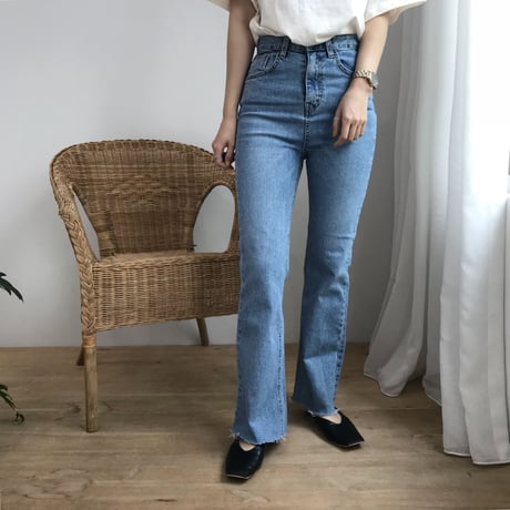 ✳︎予約販売✳︎ブーツカットロングジーンズ