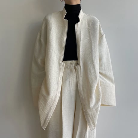 【nokcha original】ennui  zip blouse/2colors_nb0105