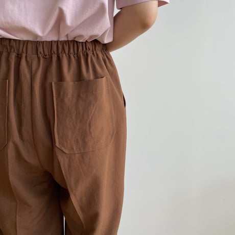 《予約販売》string linen pants/2colors_np0584